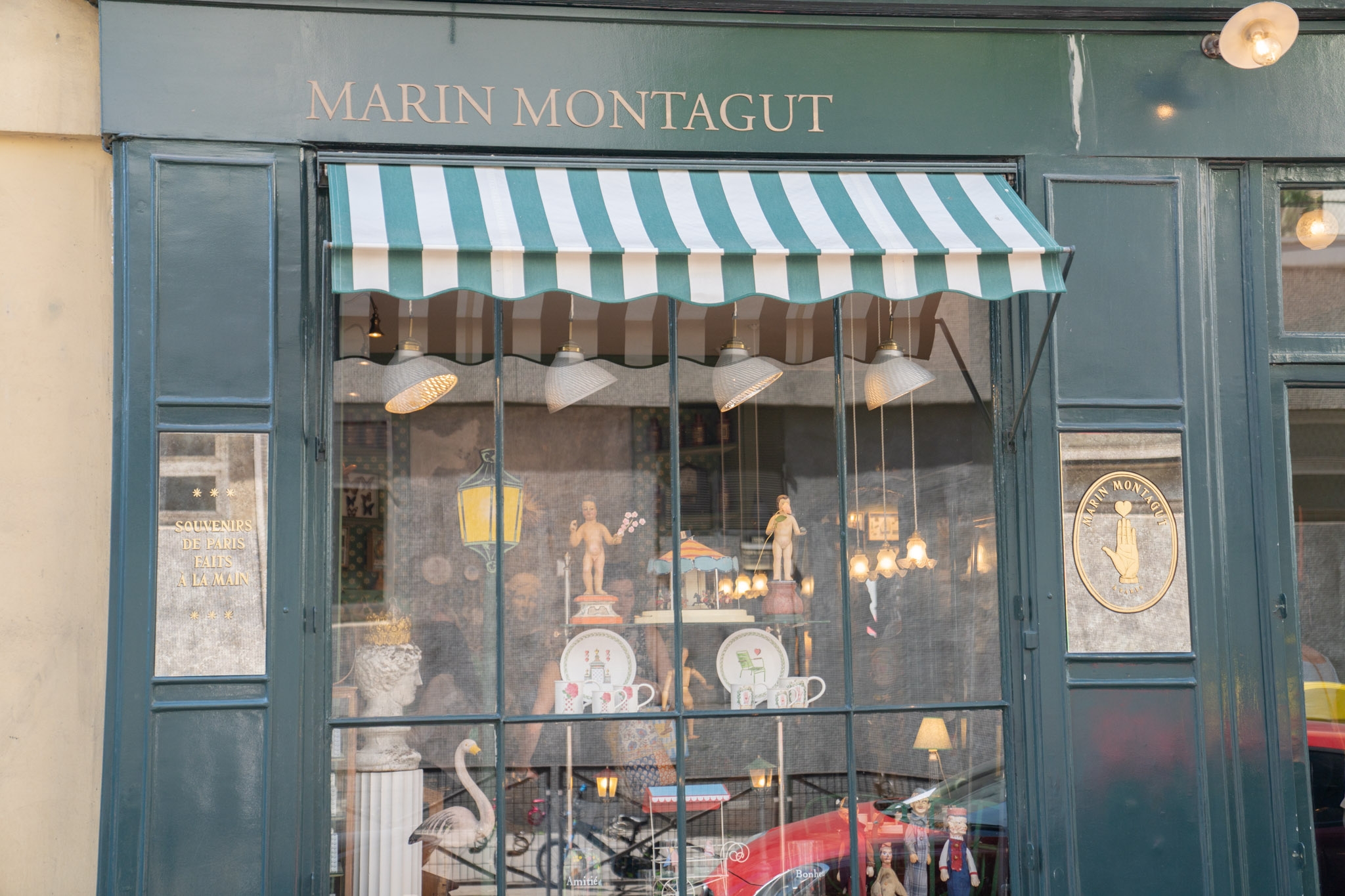 Marin Montagut Paris devanture boutique 
