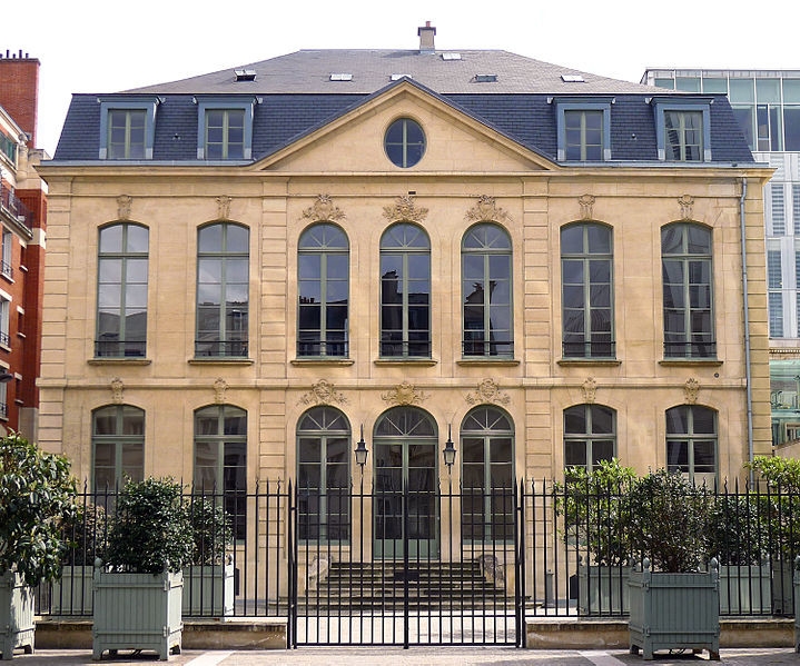 Facade Hôtel particulier parisien de Choiseul-Praslin 